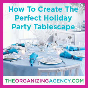 How to create the perfect holiday party tablescape